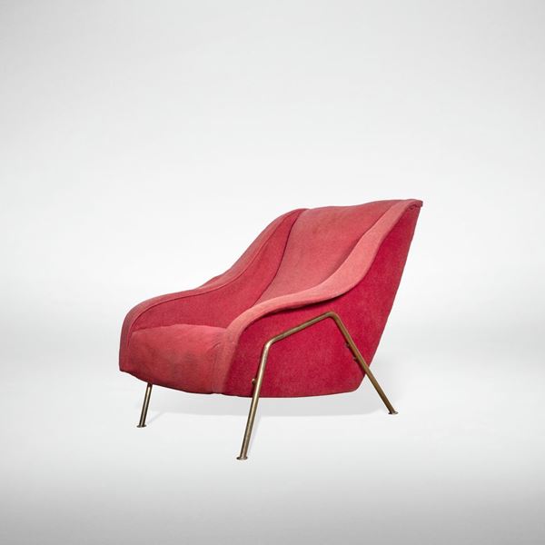 Vintage Red Armchair