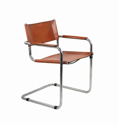 S34 Poltrona Cognac