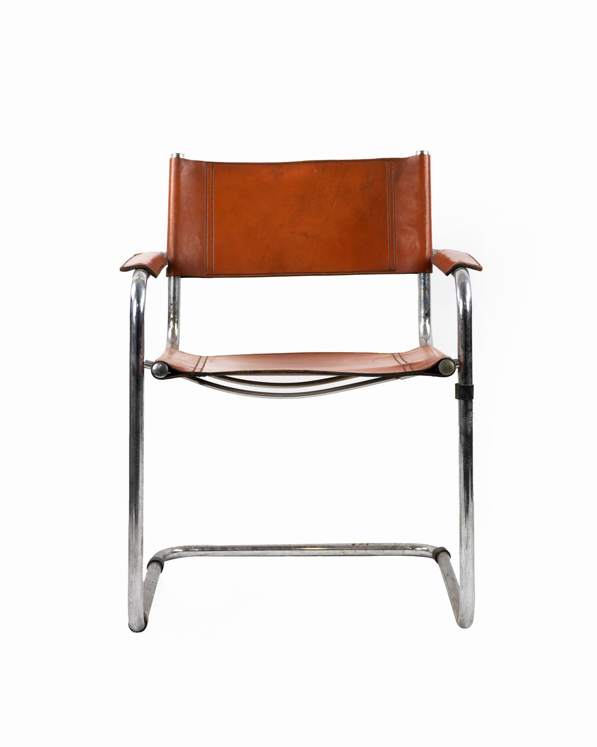 Mart Stam (nello Stile Di) Purmerend, 1899 - Zurigo, 1986 - S34 Poltrona Cognac