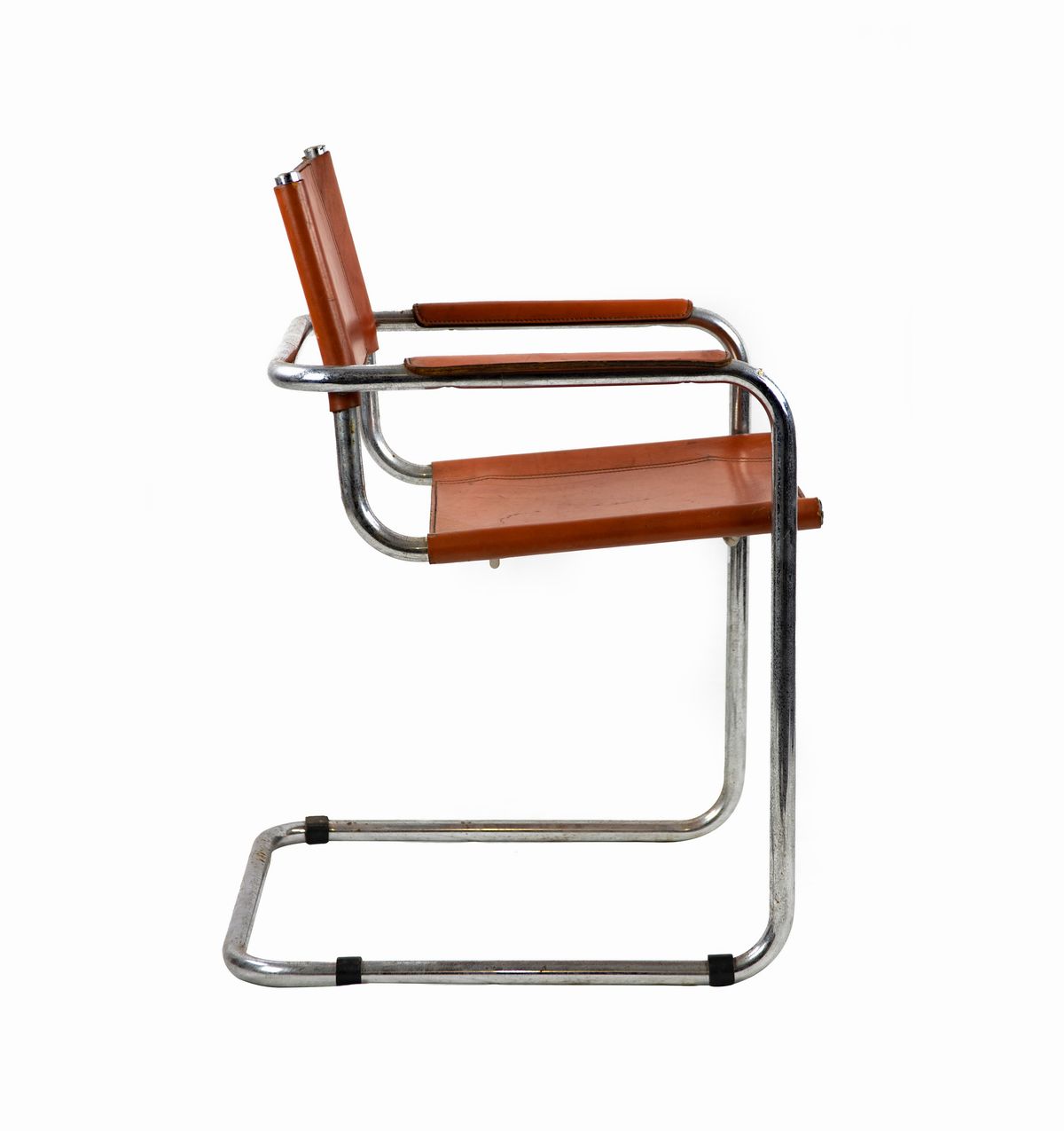 Mart Stam (nello Stile Di) Purmerend, 1899 - Zurigo, 1986 - S34 Poltrona Cognac