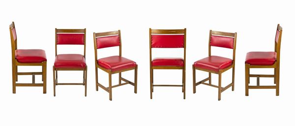 Set di Sedie rosse