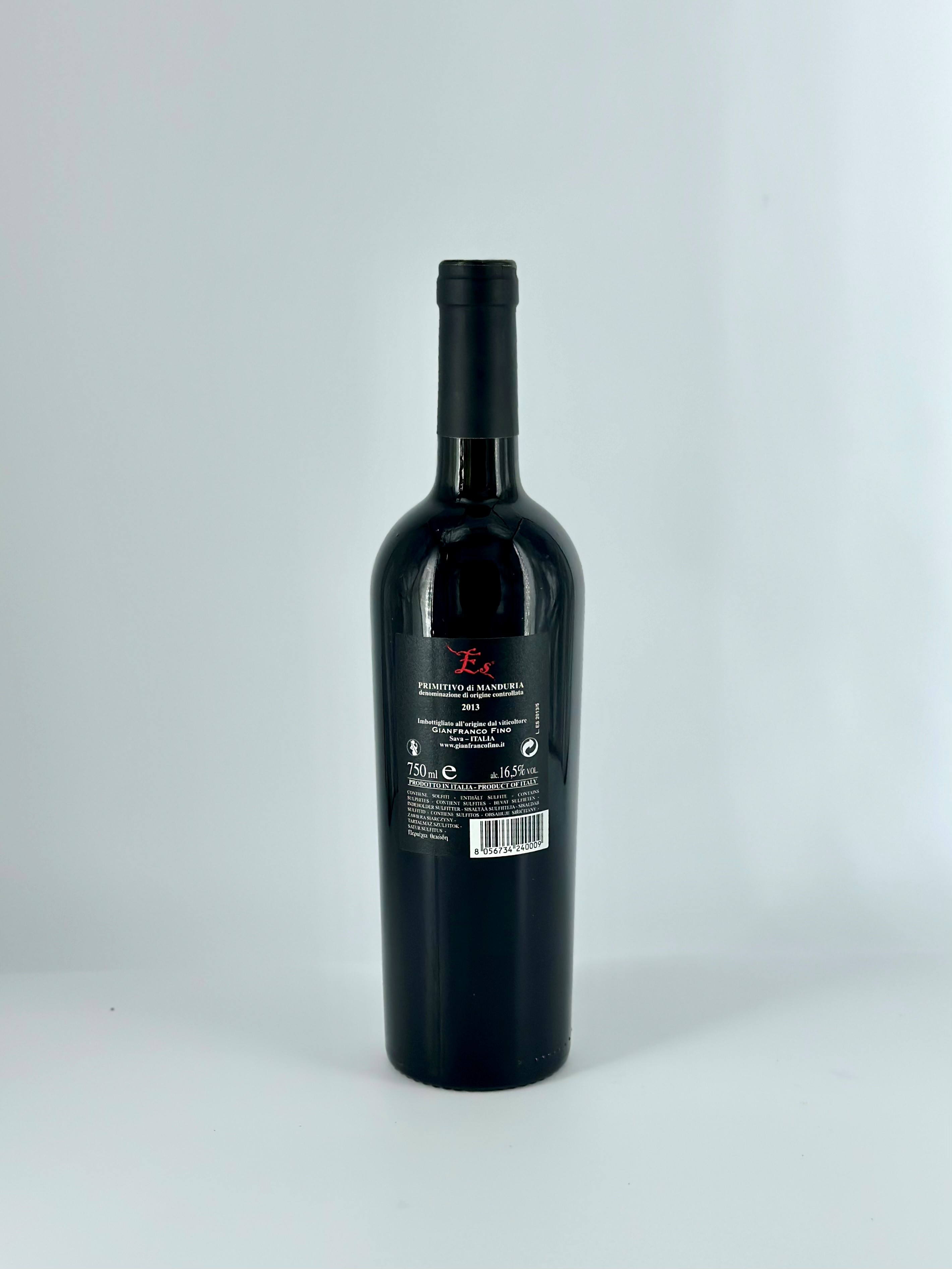 Gianfranco Fino 'es' Primitivo Salento