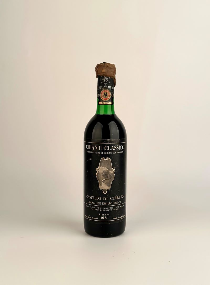 Marchese Emilio Pucci, Chianti Classico Riserva Castello di Cerreto
