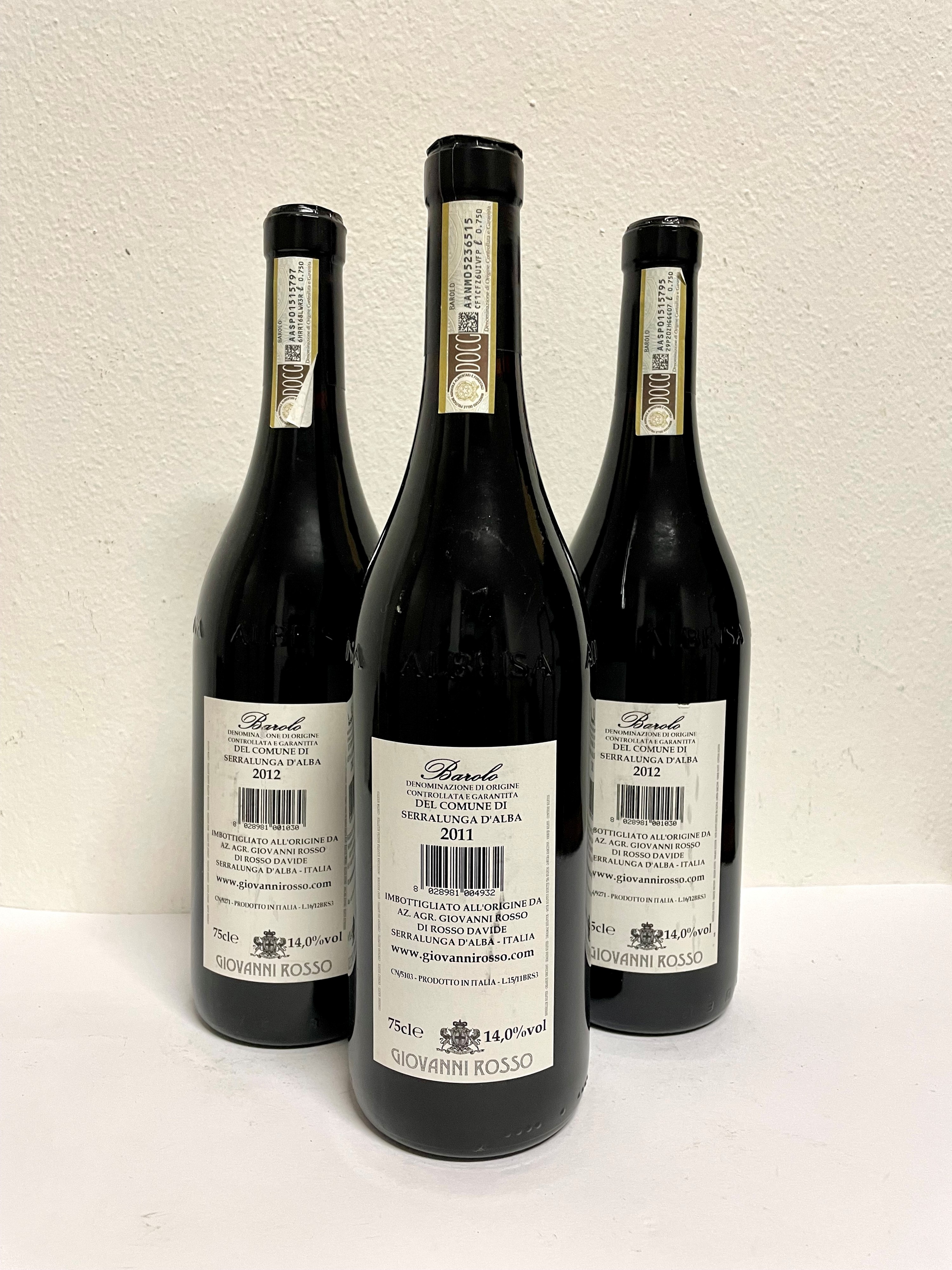 Giovanni Rosso, Barolo del Comune di Serralunga
