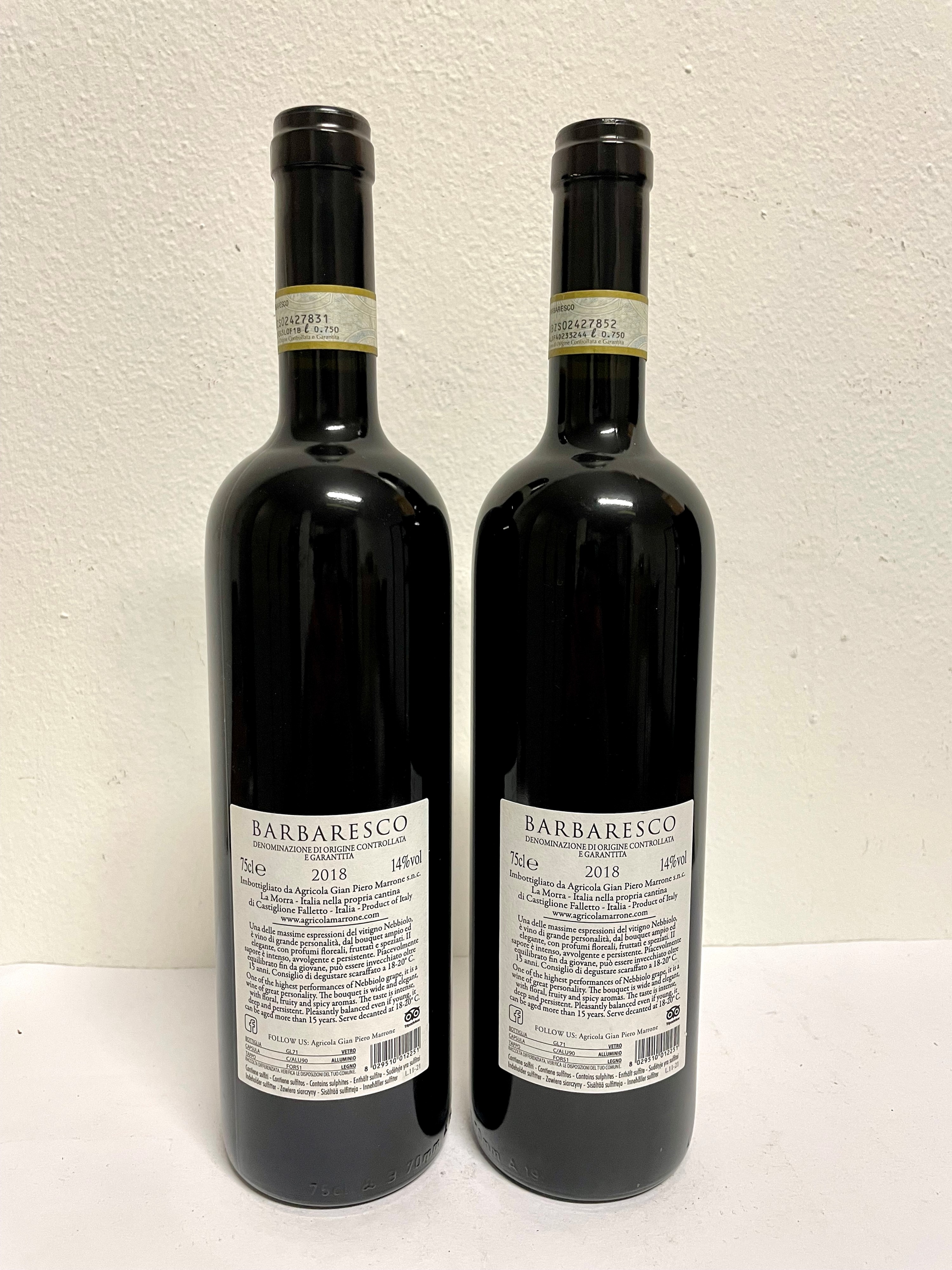 Marrone la Morra, Barbaresco