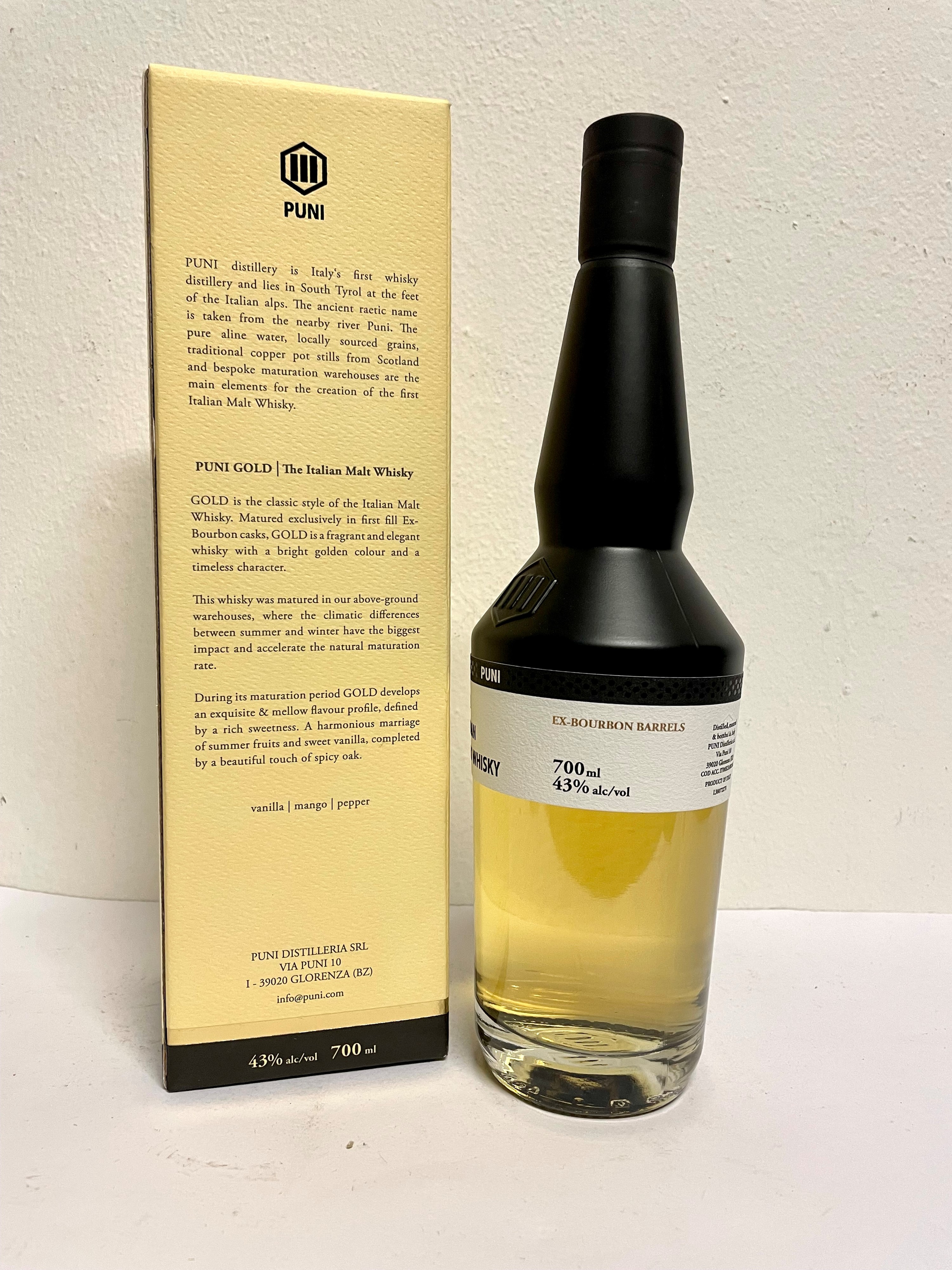 Puni Gold, Italian Malt Whisky