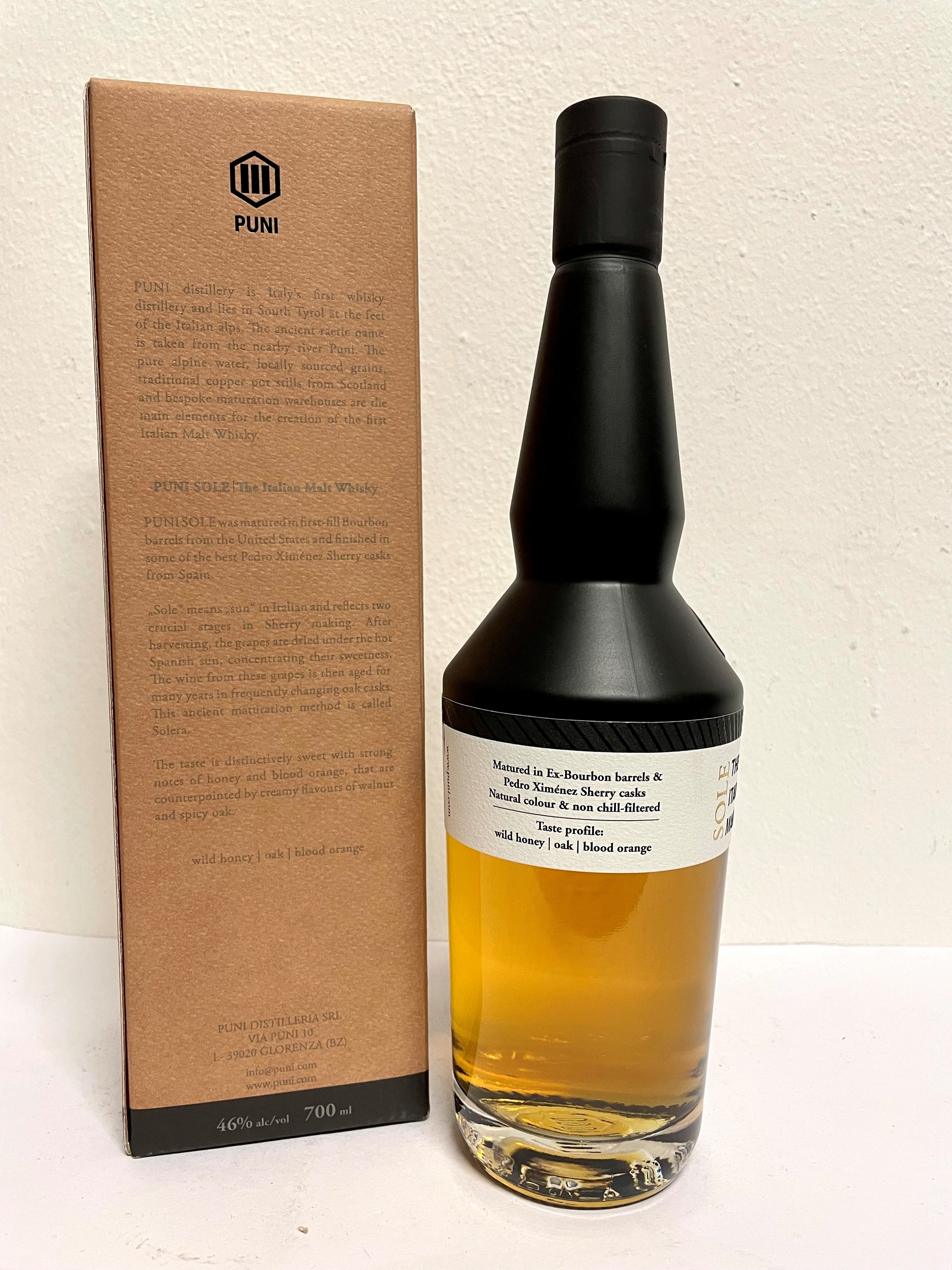 Puni Sole, Italian Malt Whisky