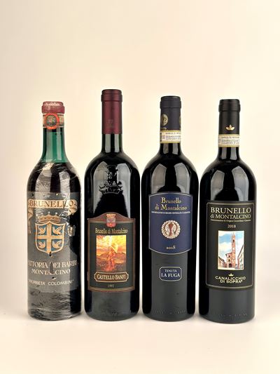 Fattoria dei Barbi, Brunello di Montalcino Riserva Castello Banfi, Brunello di Montalcino Tenuta ...