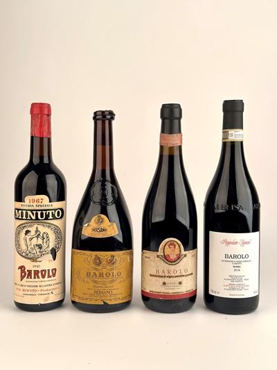 Fratelli Minuto, Barolo Riserva Speciale Bersano Cremosina, Barolo Riserva Speciale Marchesa Vinc...