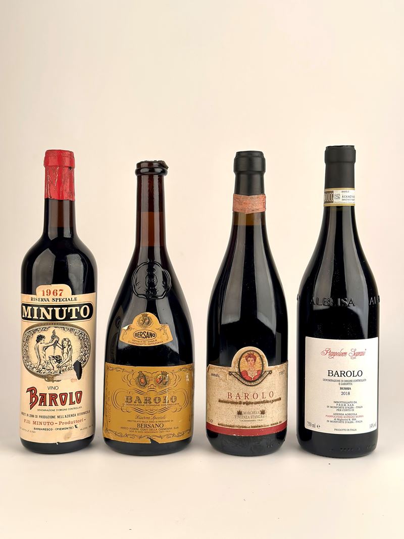 Fratelli Minuto, Barolo Riserva Speciale Bersano Cremosina, Barolo Riserva Speciale Marchesa Vinc...
