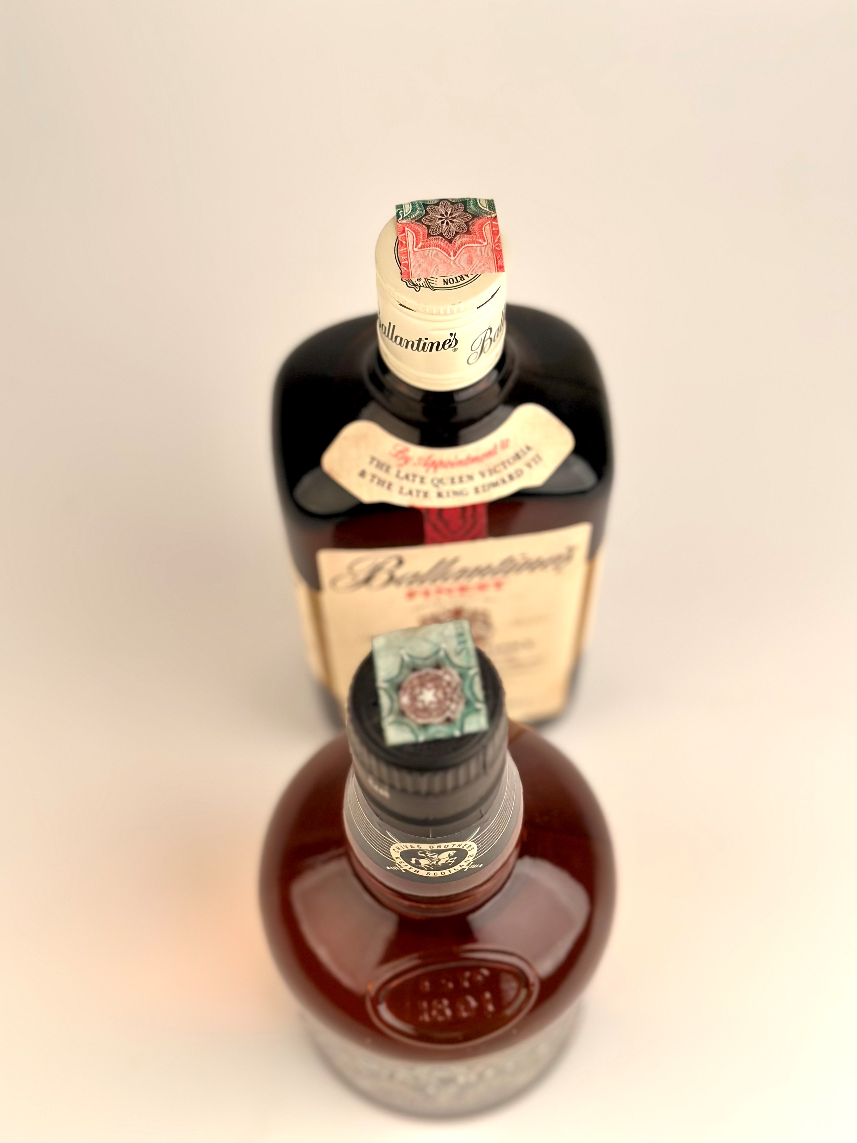 Ballantine's, Finest Blended Scotch Whisky Chivas Regal, 12 Year Old Blended Scotch Whisky