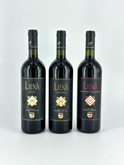 Giovanni Chiappini, Lienà Merlot - Lienà Petit Verdot - Lienà Cabernet Sauvignon