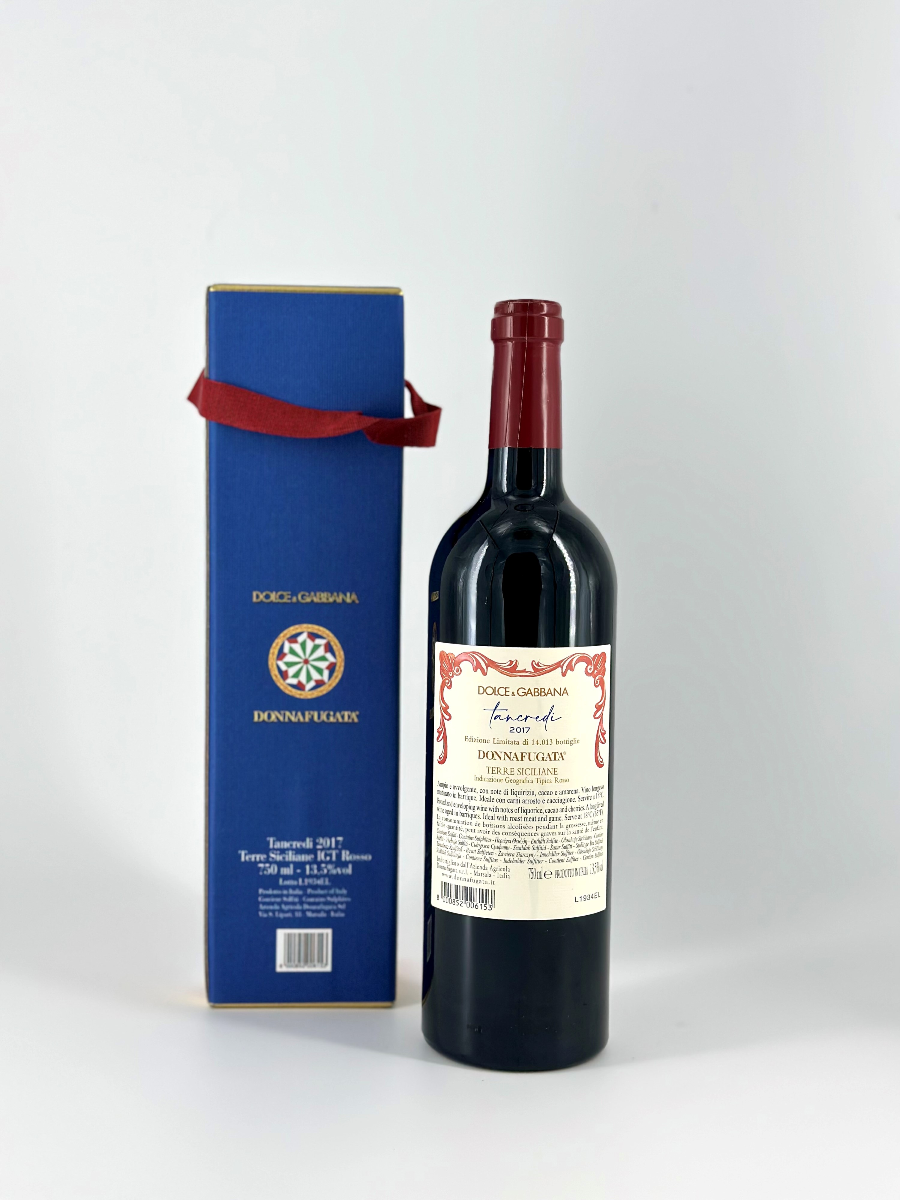 Donnafugata, Tancredi Dolce & Gabbana Edizione Limitata Terre Siciliane