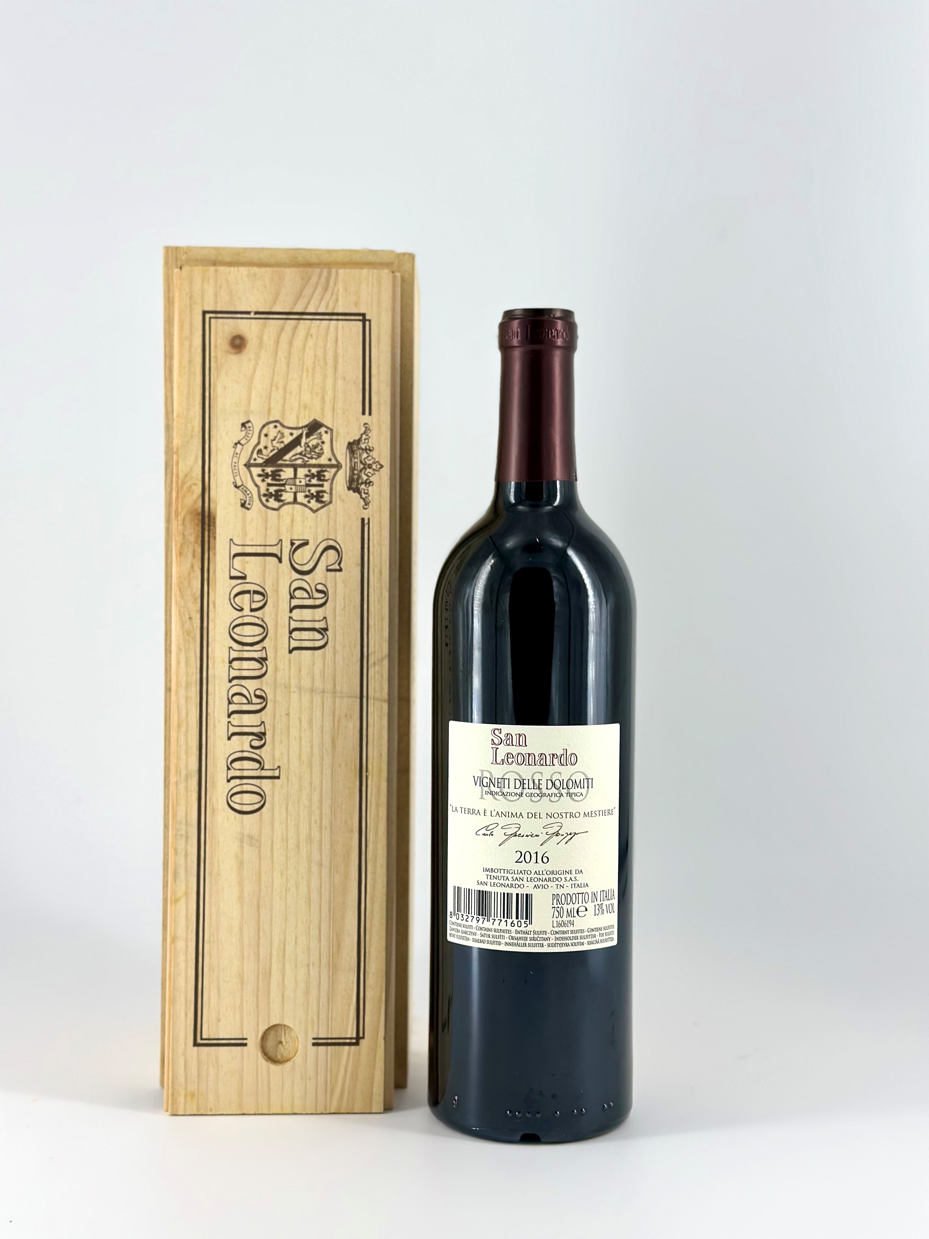 Guerrieri Gonzaga Tenuta San Leonardo, San Leonardo Vigneti delle Dolomiti