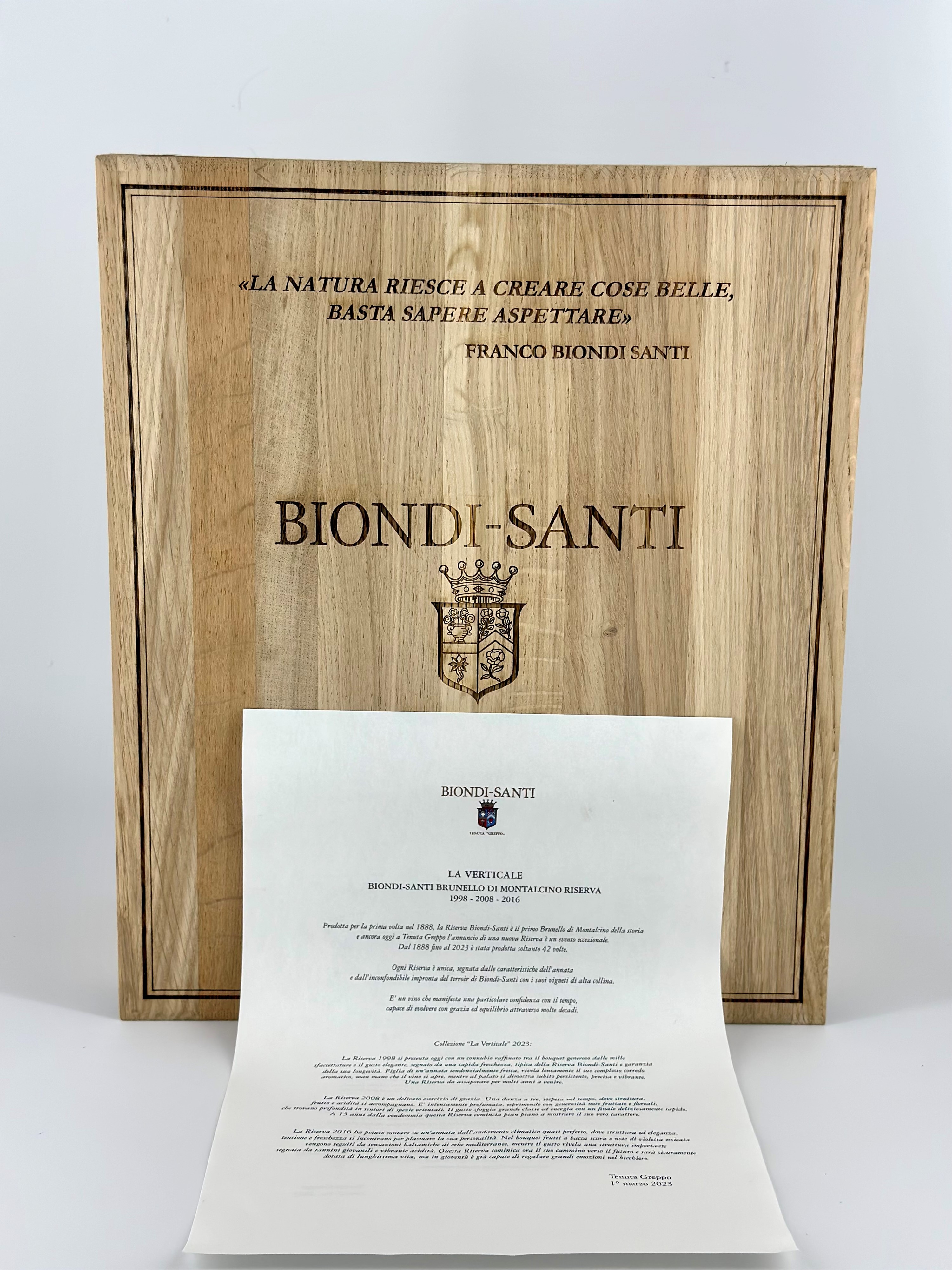 Tenuta il Greppo Biondi Santi, Brunello di Montalcino Riserva