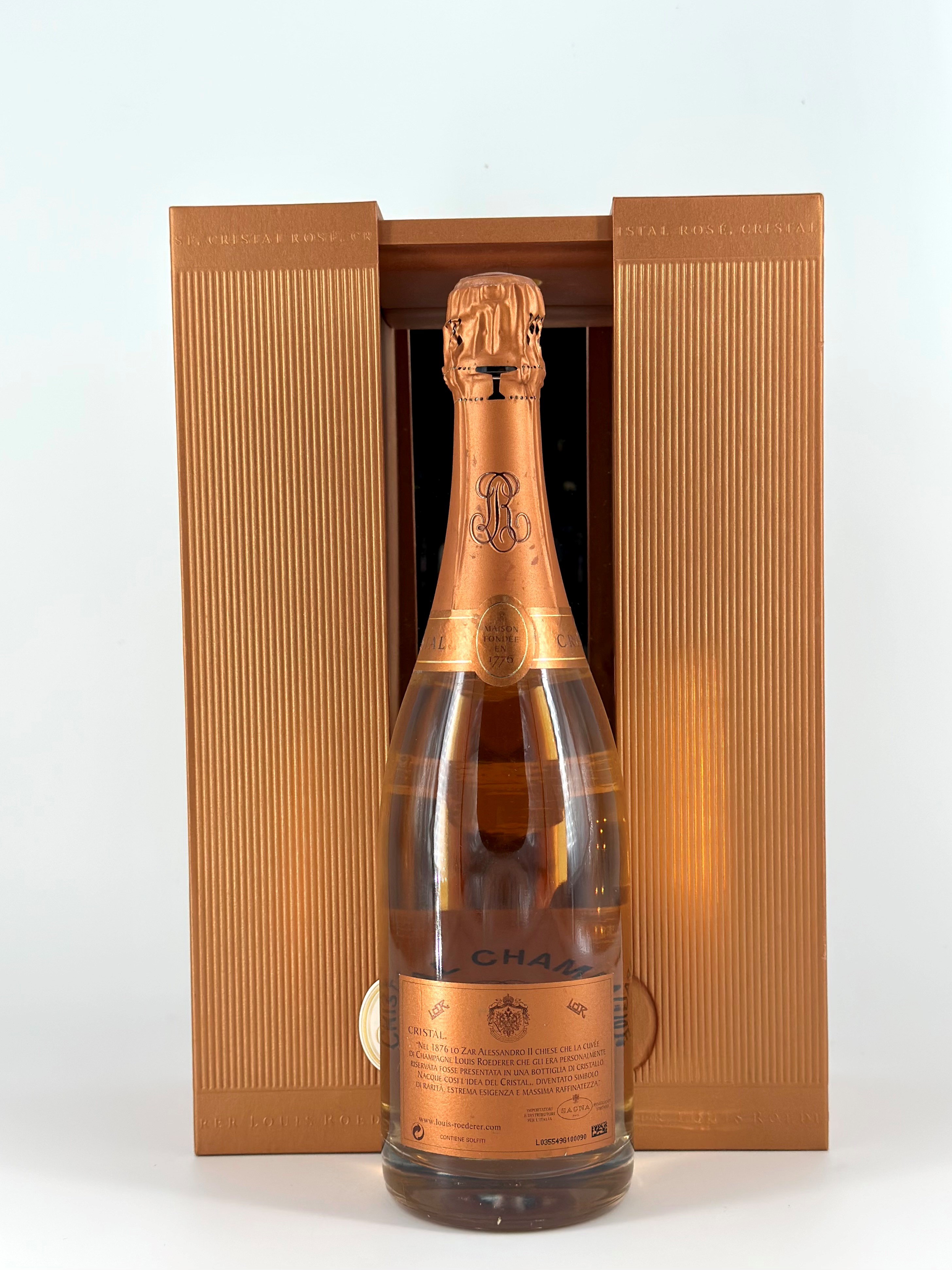 Louis Roederer, Cristal Brut Rosã© 2004