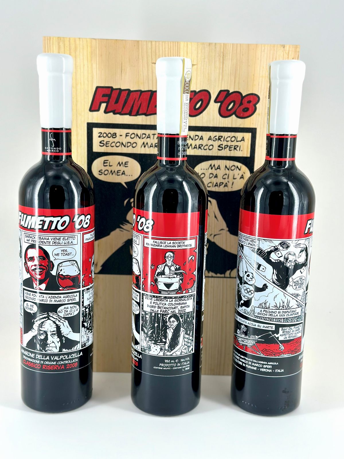 Secondo Marco Azienda Agricola, Amarone della Valpolicella Fumetto '08 Riserva
