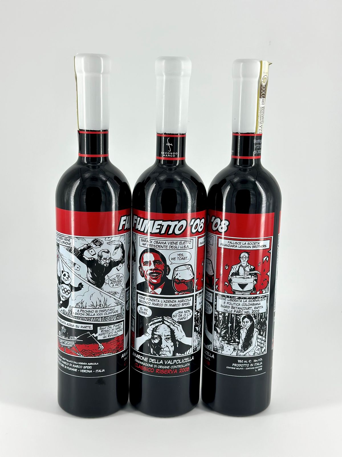 Secondo Marco Azienda Agricola, Amarone della Valpolicella Fumetto '08 Riserva
