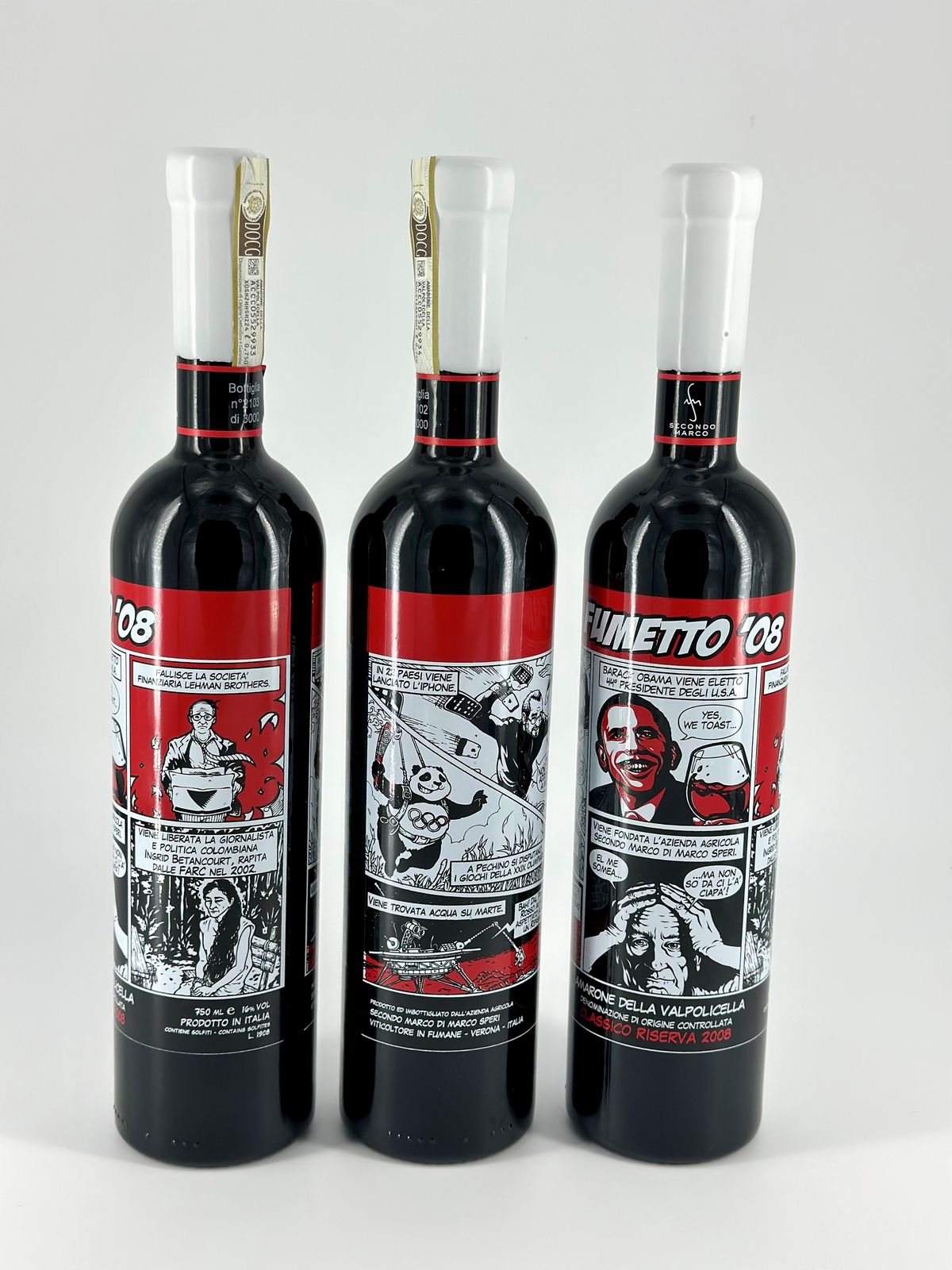 Secondo Marco Azienda Agricola, Amarone della Valpolicella Fumetto '08 Riserva