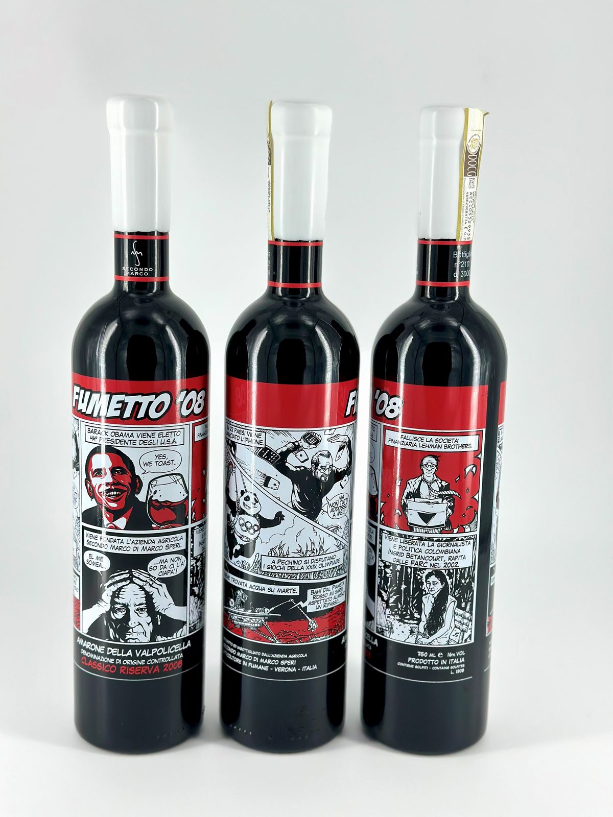 Secondo Marco Azienda Agricola, Amarone della Valpolicella Fumetto '08 Riserva