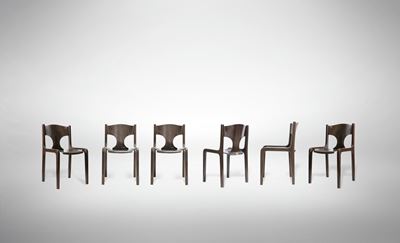 Set di Sei Sedie Vintage