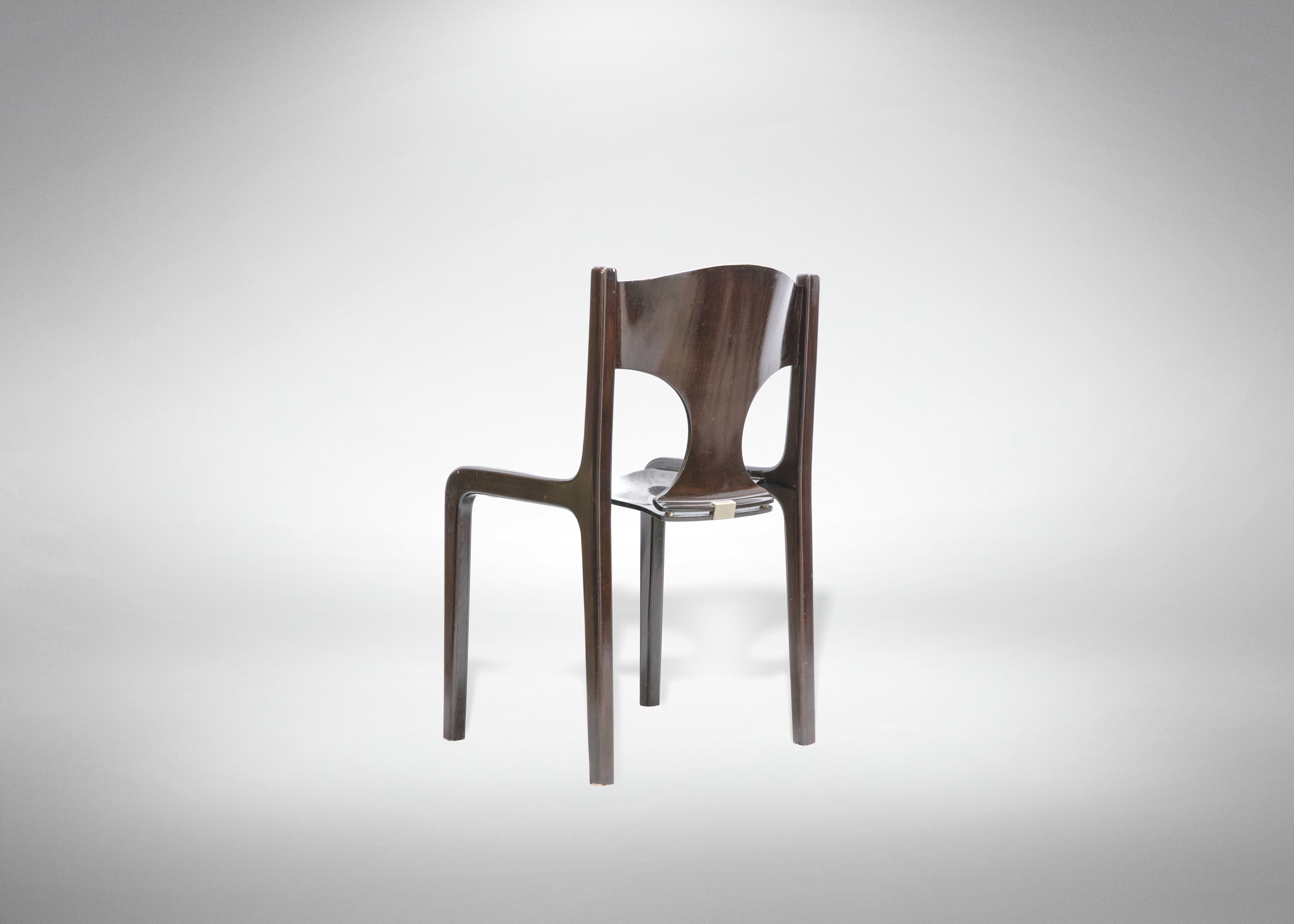 Augusto Bozzi - Set di Sei Sedie Vintage