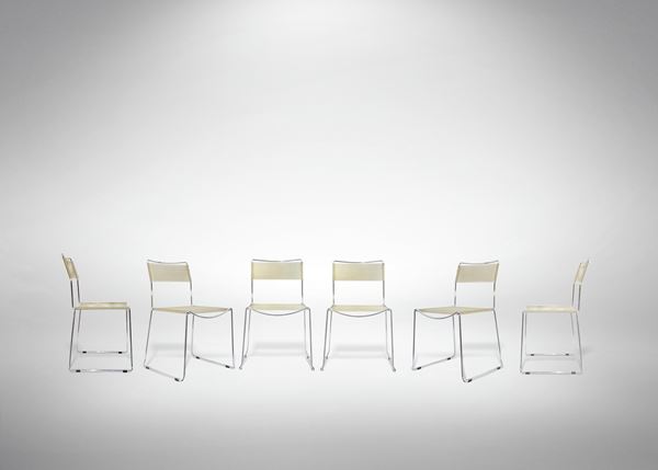 Giandomenico Belotti - Six Spaghetti chairs