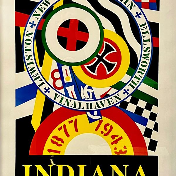 ROBERT INDIANA - Indiana in Lewiston - The Hartley Elegies: Berlin Series, Karl von Freyburg II