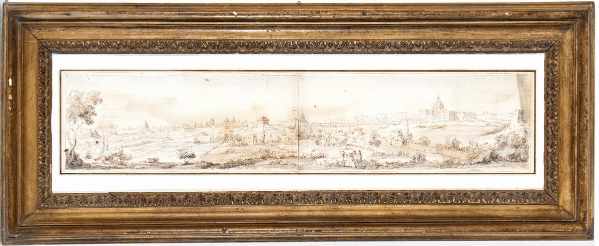 Gaspar Van Wittel - Veduta di Roma da Prati di Castello