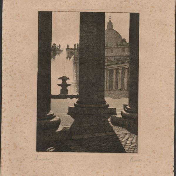 Laurenzio Laurenzi - Colonnata di San Pietro