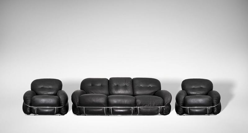 Adriano Piazzesi - Set di Sofa Vintage "ok"