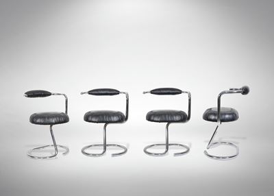 Set di 4 Sedie Cobra