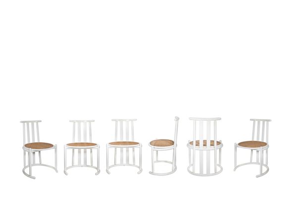 Set of 6 Baumann-style chairs