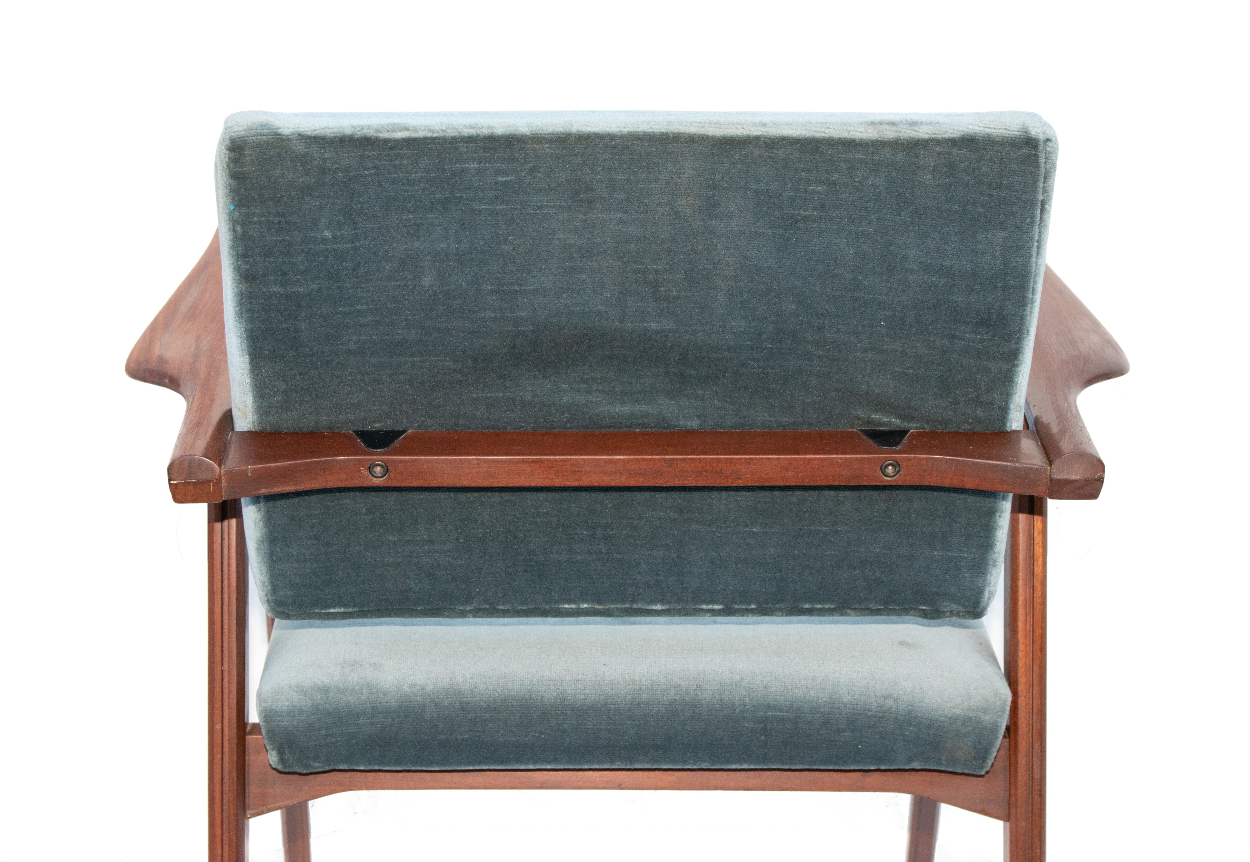 Franco Albini Robbiate, 1905 - Milano, 1977 - Set di 2 Sedie "luisa"