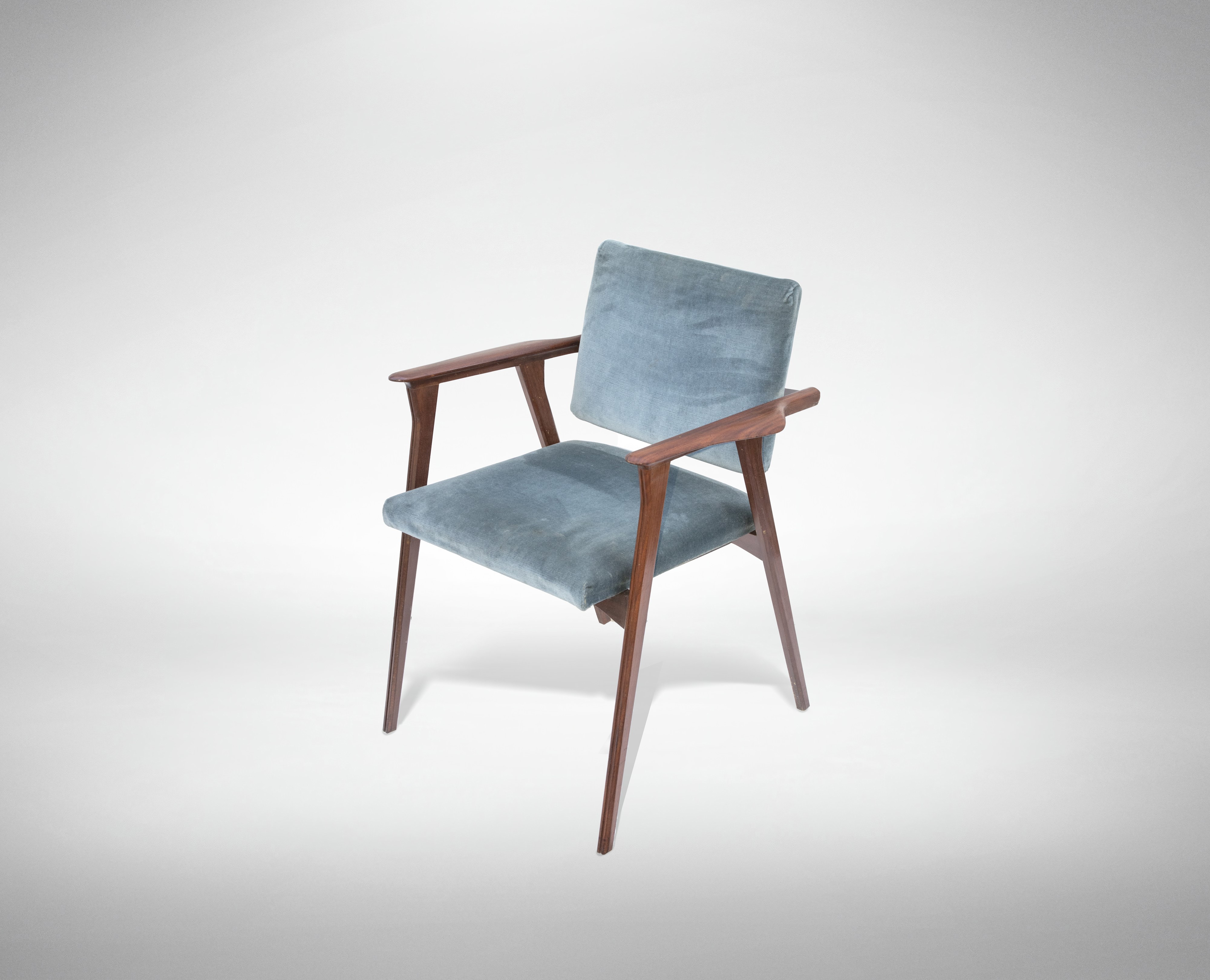 Franco Albini Robbiate, 1905 - Milano, 1977 - Set di 2 Sedie "luisa"