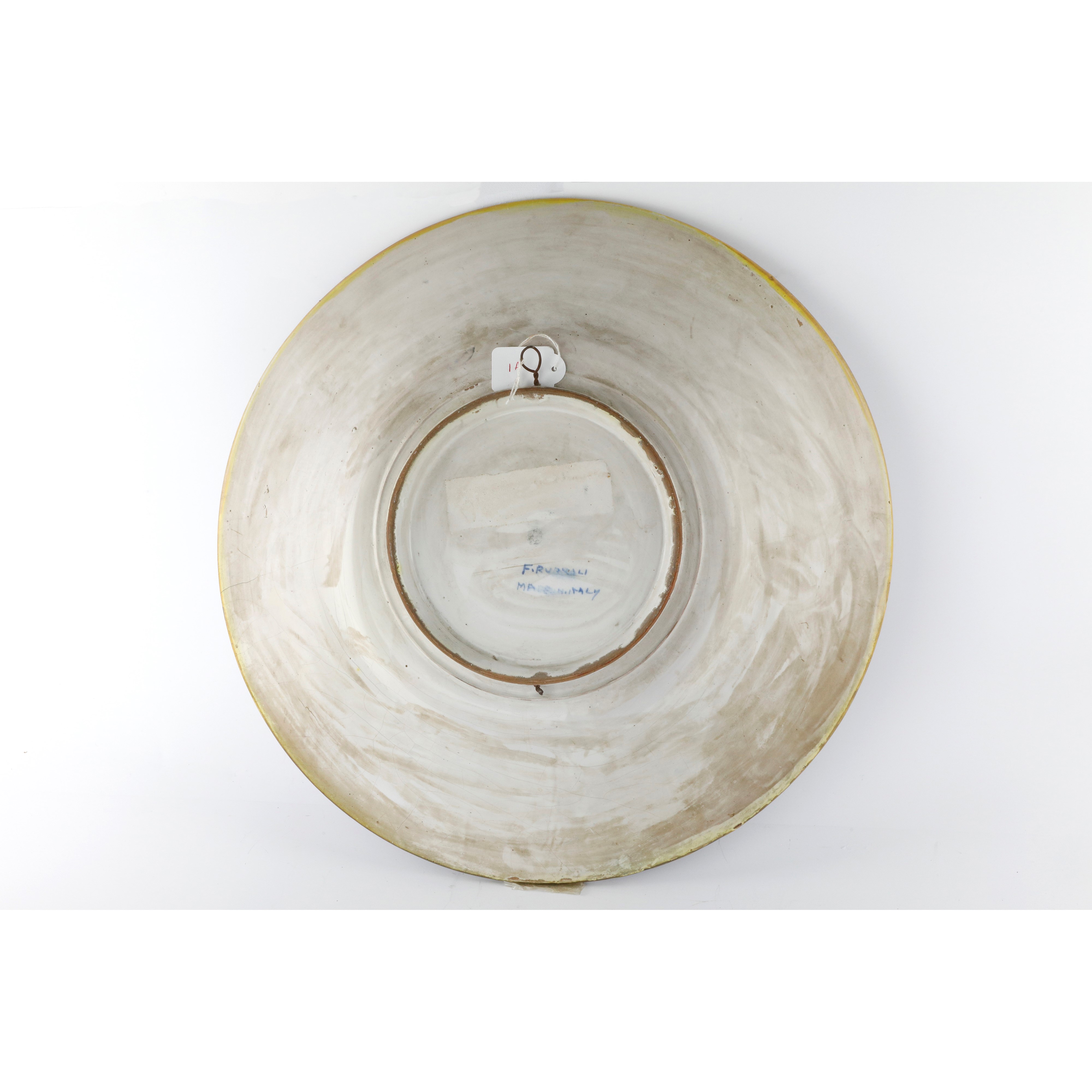 Piatto in Ceramica a Lustro