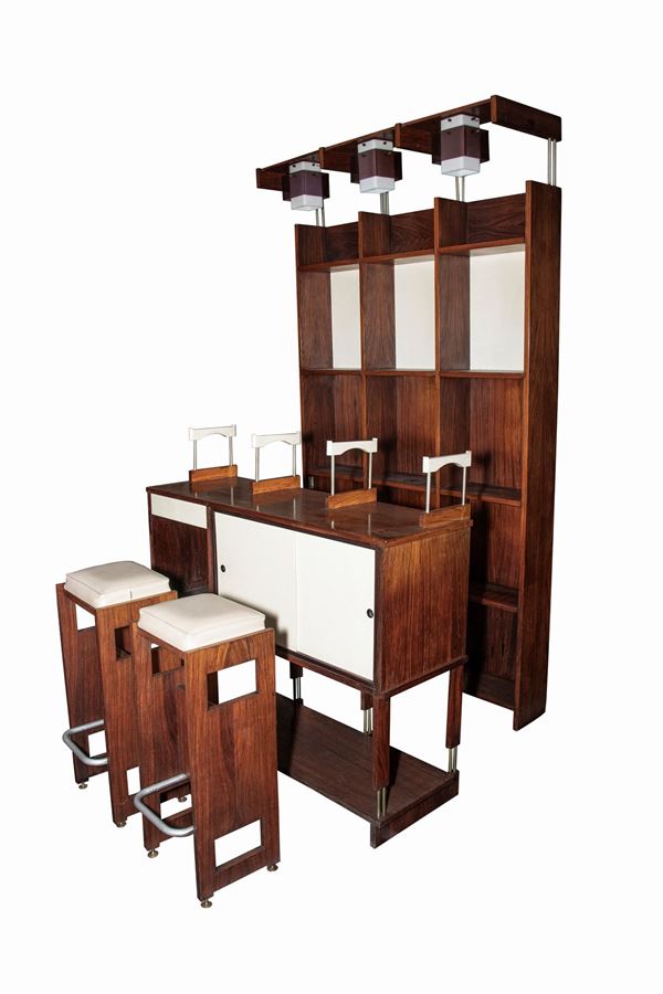 Bar counter set