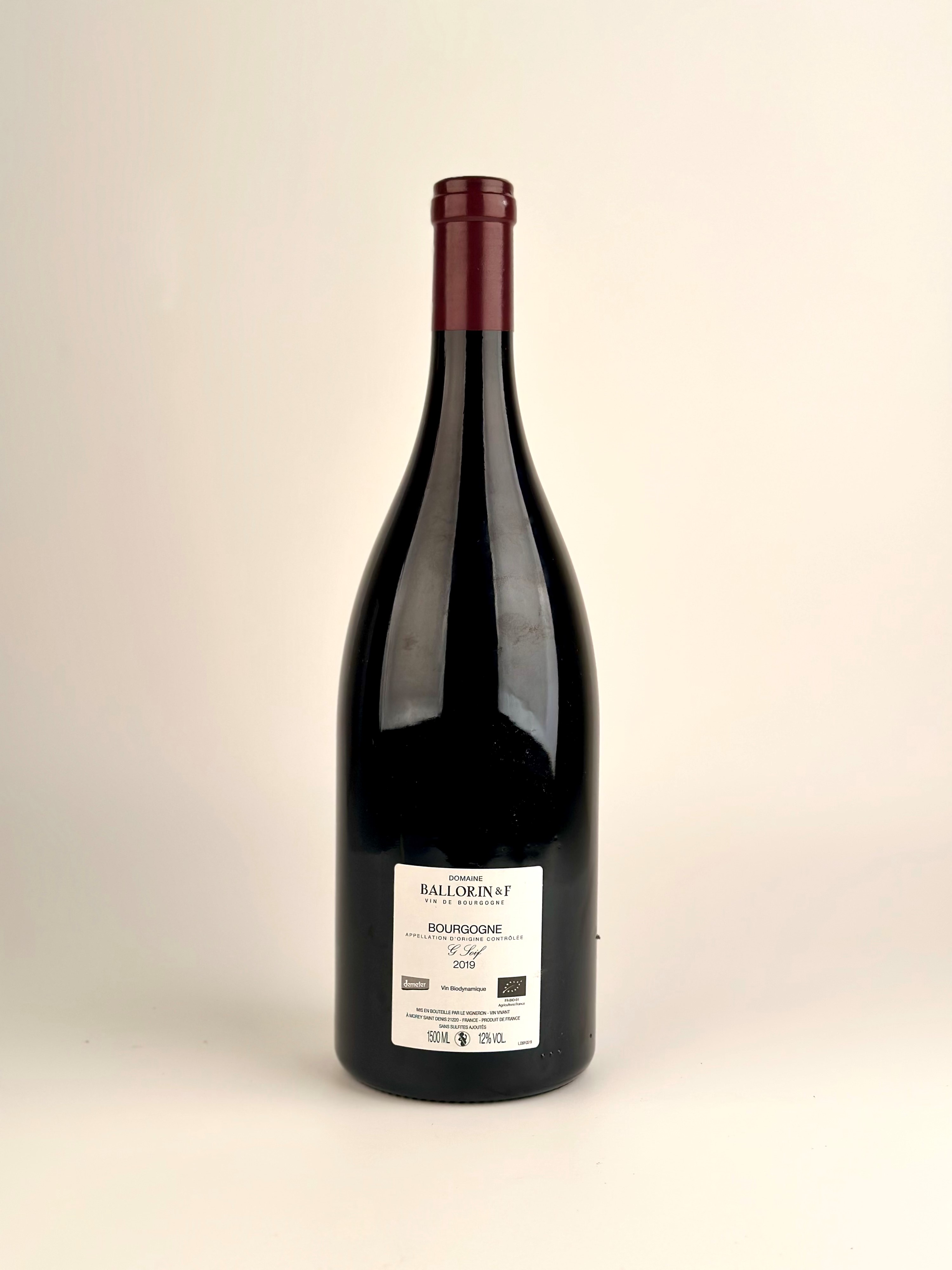 Domaine Ballorin & F Bourgogne, Pinot Noir G. Soif