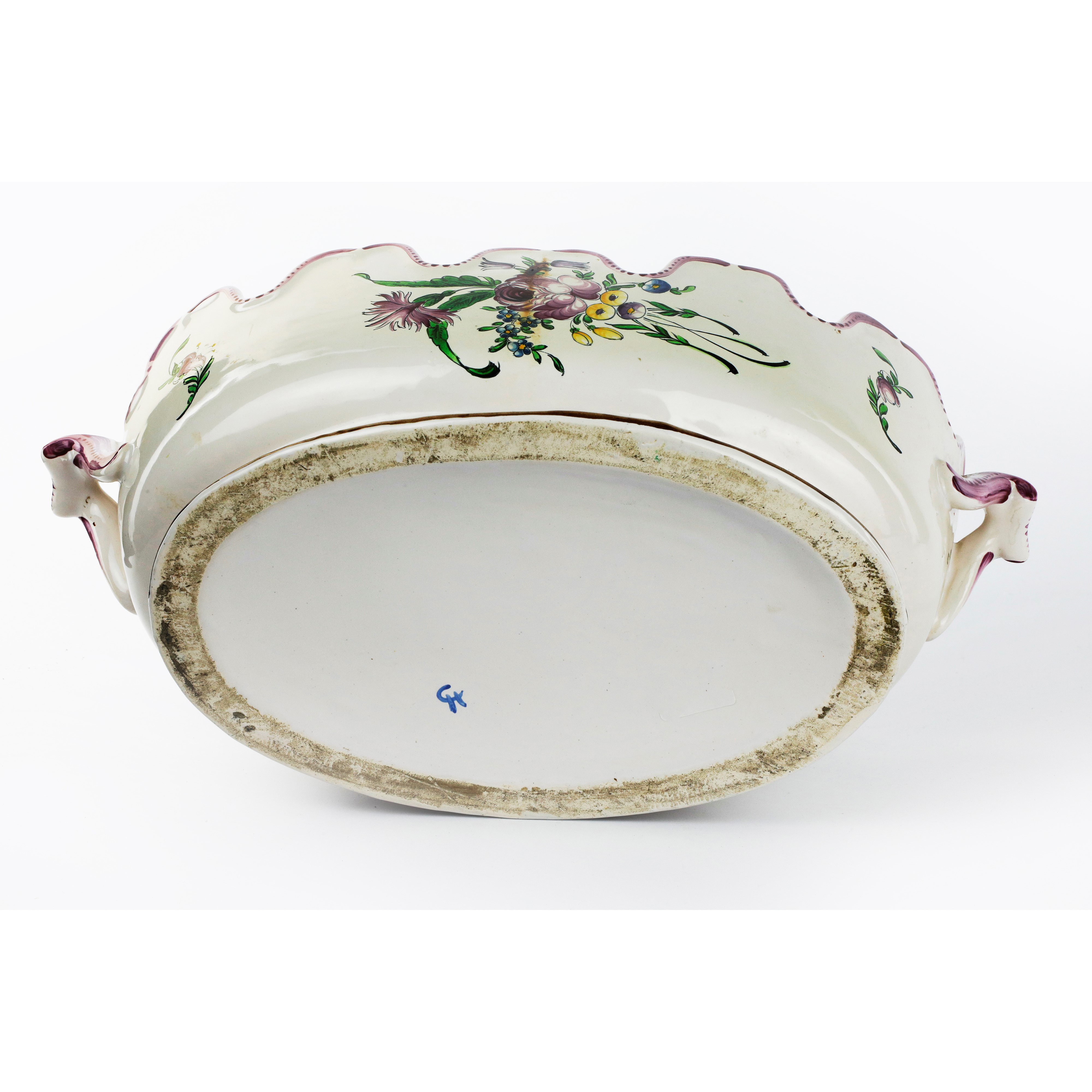 Rinfrescatoio in Ceramica Bianca