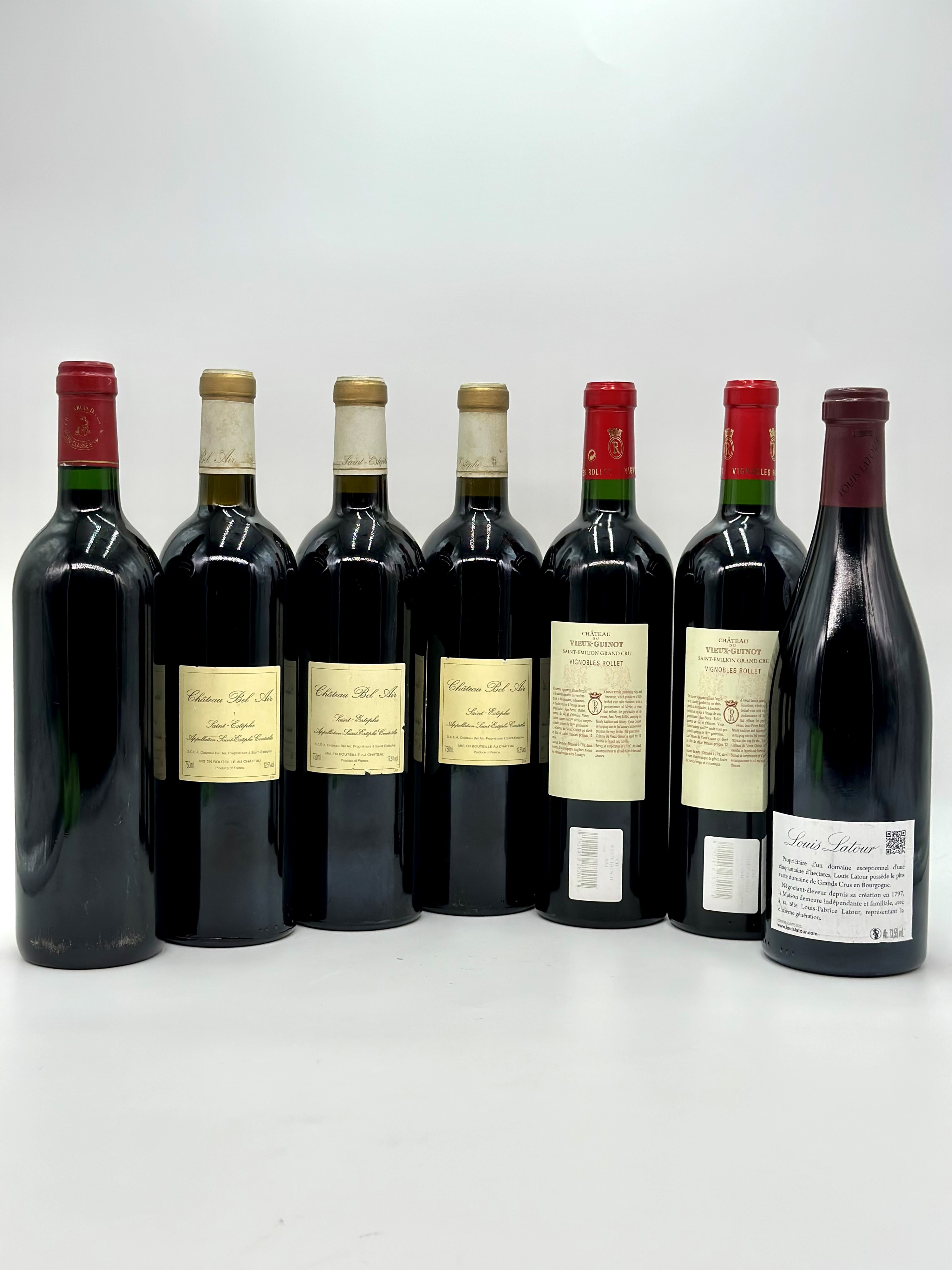 Chã¢teau Bel Air - Chateau Larcis Ducasse Sant-emilion Grand Cru - Chateau Du Vieux Guinot Saint ...