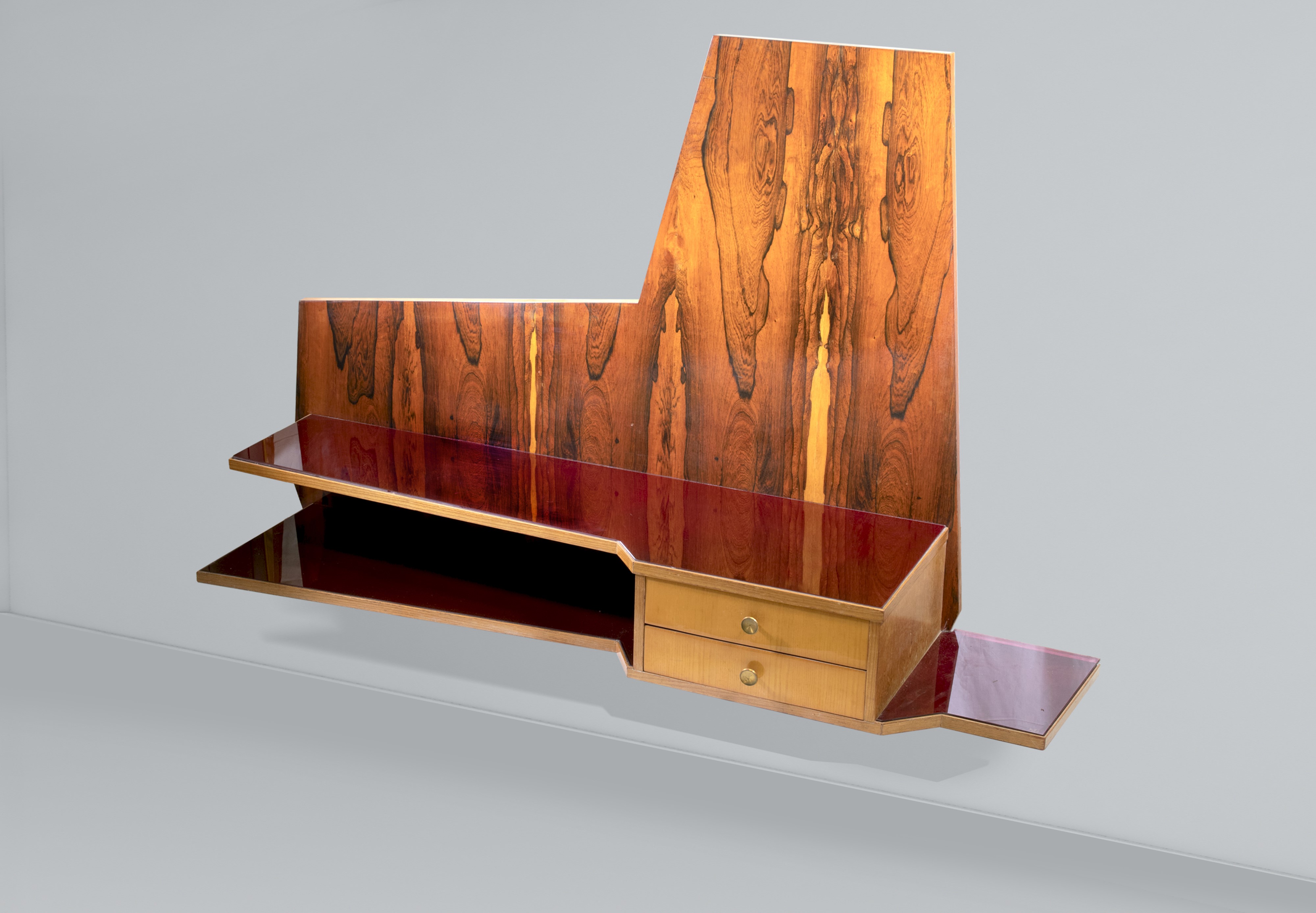 Consolle Vintage in Legno Sospesa