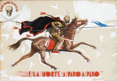 Bozzetto per Cartolina