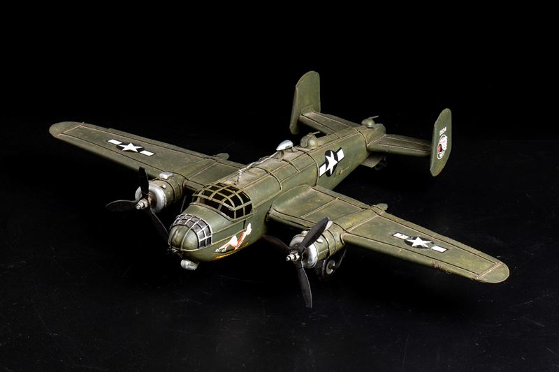 Modello Artigianale, B 25 Mitchell 2 Gm in Ferro Dipinto