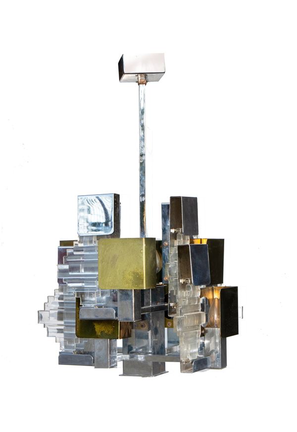 Gaetano Sciolari - Minimalist chandelier