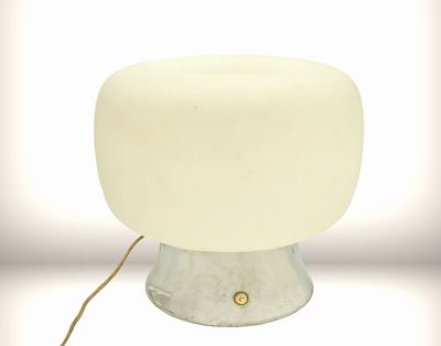 Lampada da Tavolo Space Age Bianca