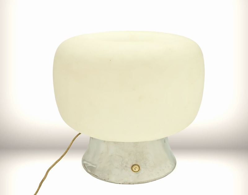 Lampada da Tavolo Space Age Bianca