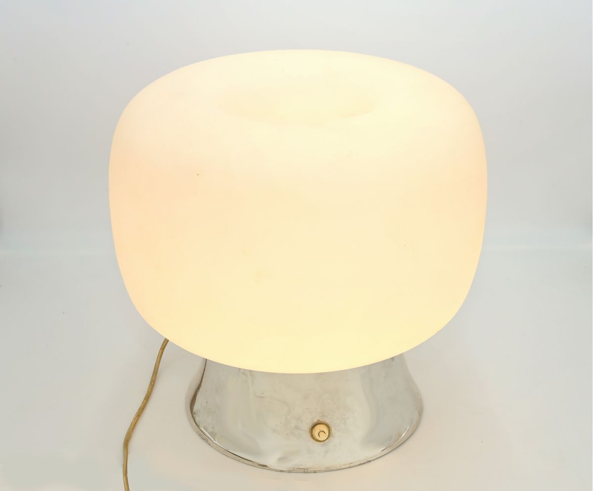 Lampada da Tavolo Space Age Bianca