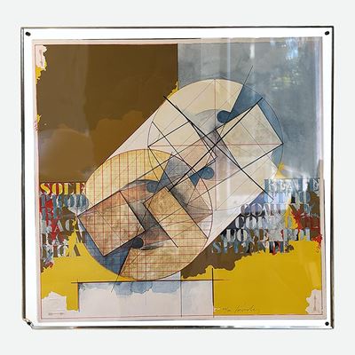 Concettuale Geometrico, Multiplo su Carta