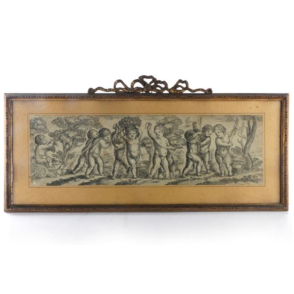 Pair of engravings on paper