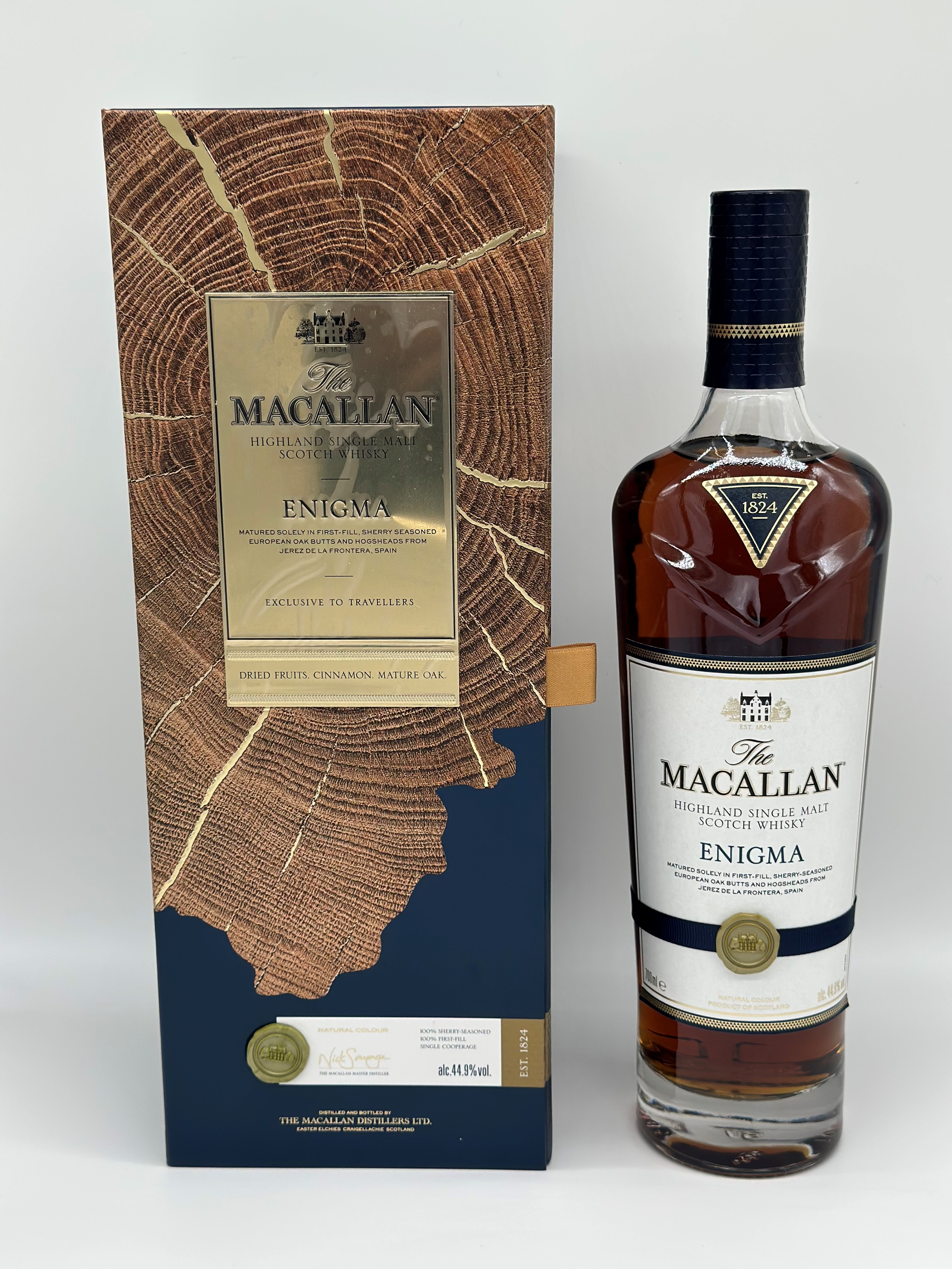 The Macallan Single Highland Malt Scotch Whisky, Enigma